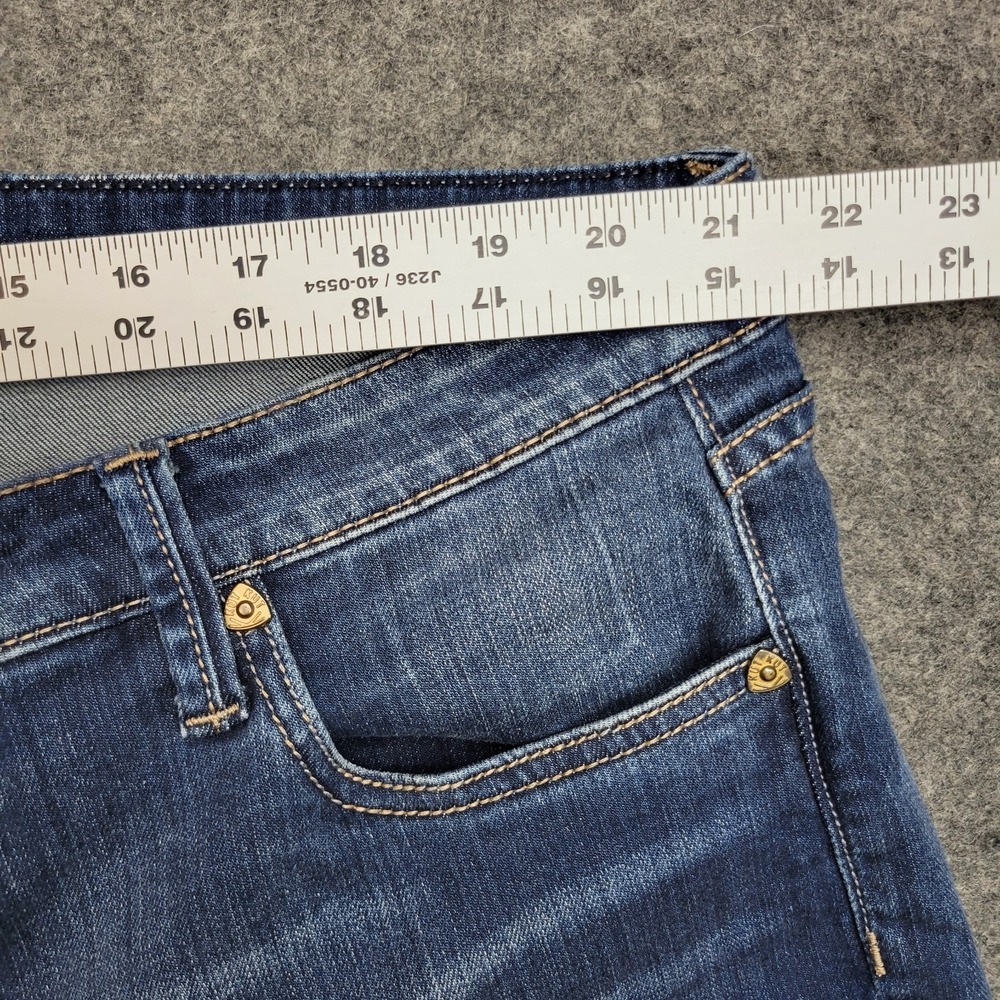 Kut from the Kloth Jeans Womens 22W Blue Denim Annie Boyfriend Streetwear Grunge - Picture 8 of 13